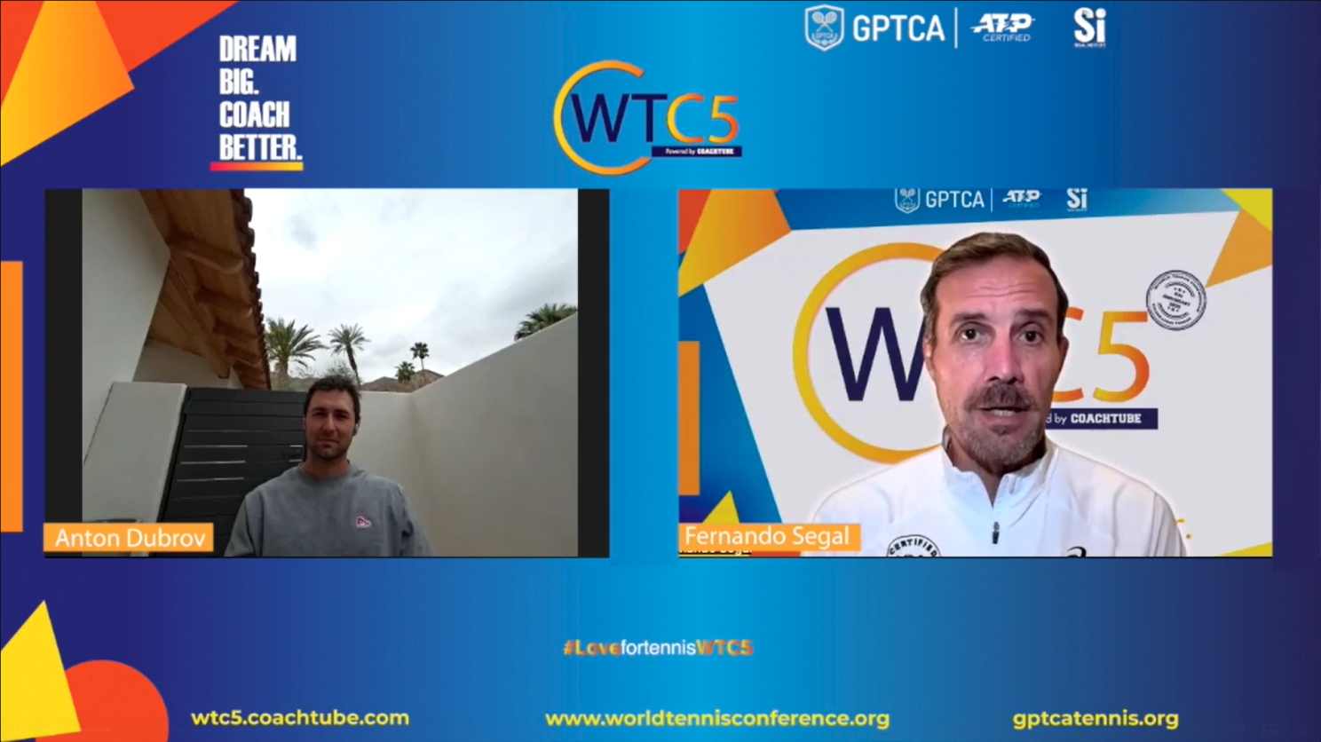 Anton Dubrov and Fernando Segal - World Tennis Conference
